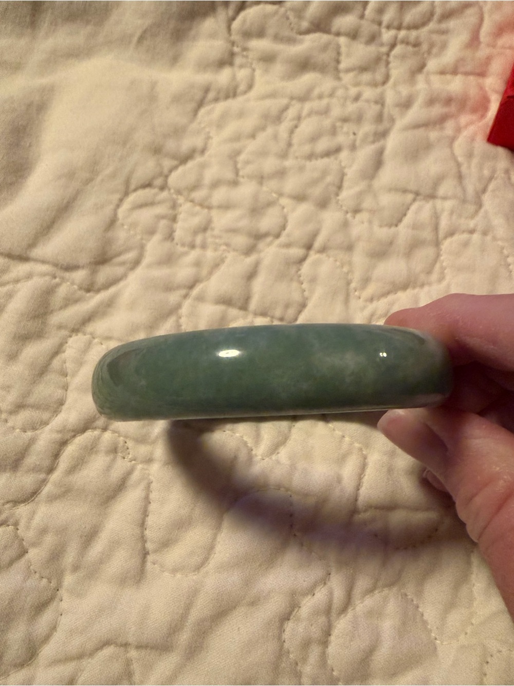 Green Jade Bangle Bracelet - Classic Women’s Jewelry